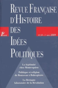 Revue française d'Histoire des idées politiques N° 29