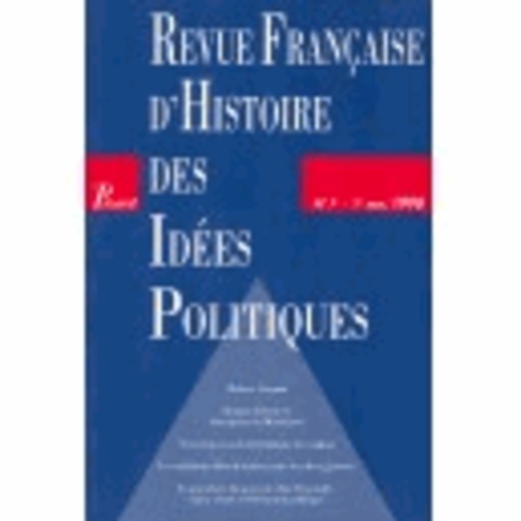  Picard Editions - Revue française d'Histoire des idées politiques N° 7 : .