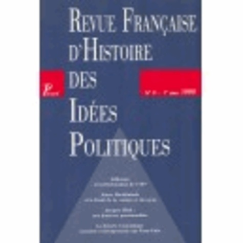  Picard Editions - Revue française d'Histoire des idées politiques N° 9 : .