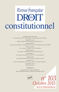 Revue française de Droit constitutionnel N° 103, Octobre 2015.pdf