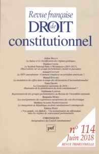 Revue française de Droit constitutionnel N° 114, juin 2018.pdf