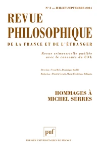 Hommage à Michel Serre (1930-2019)