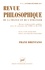 Revue philosophique N° 4, octobre-décembre 2017 Franz Brentano