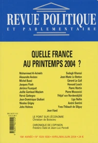 Quelle France au printemps 2004 ?