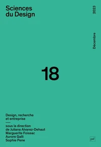 Sciences du design N° 18, 2023