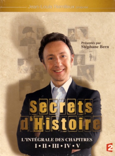 Stéphane Bern - Secrets d'histoire - L'intégrale des chapitres I à V. 25 DVD
