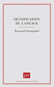 Signification du langage