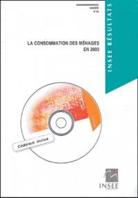 Jean-Michel Charpin - Société N° 32, Juillet 2004 : La consommation des ménages en 2003. 1 Cédérom