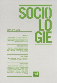 Serge Paugam - Sociologie N° 2 :  - 2011, Volume 2.