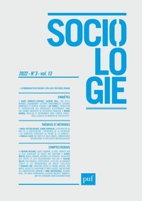 Serge Paugam - Sociologie Volume 13 N° 3/2022 : .