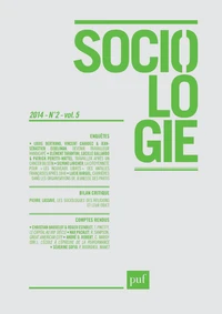 Sociologie Volume 5 N° 2/2014
