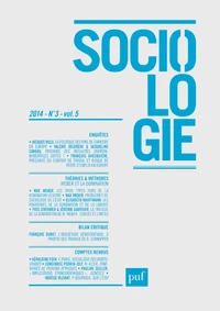 Sociologie Volume 5 N° 3/2014