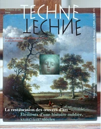 La restauration des oeuvres d'art