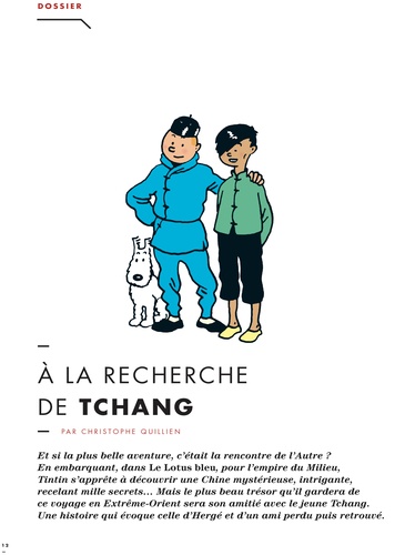 Tintin c'est l'aventure N° 5, juin-novembre 2020 A la recherche de Tchang