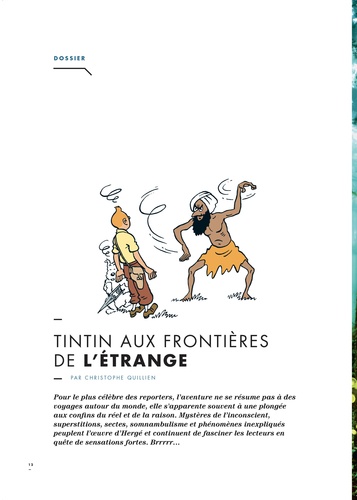 Tintin c'est l'aventure N° 6, novembre 2020 - février 2021 Aux frontières de l'étrange