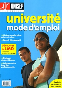  ONISEP - Université mode d'emploi.