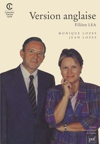 Monique Lozes et Jean Lozes - Version anglaise - Filière LEA.