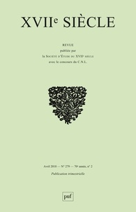 Charles-Olivier Stiker-Métral - XVIIe siècle N° 279, Janvier-Mars : Logique juridique et logique conditionnelle dans la pensée moderne.