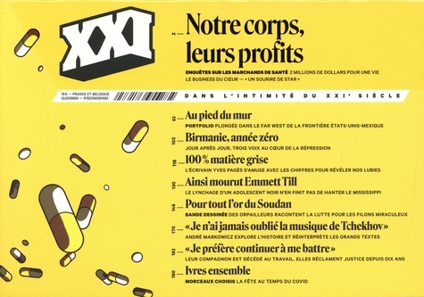 XXI N° 57, hiver 2021 Notre corps, leurs profits. 2 millions de dollars pour une vie