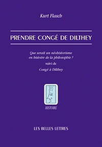 Prendre congé de Dilthey