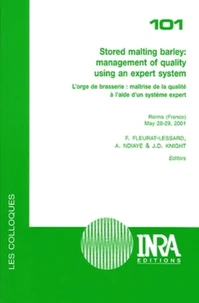 Stored malting barley : management of quality using an expert system