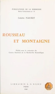 Rousseau et Montaigne