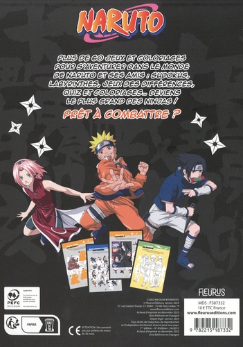 Mon grand Bloc de jeux Naruto