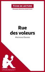 Rue des voleurs de Mathias Enard