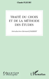 Traité du choix et de la méthode des études