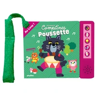 Livre musical - Mes premières comptines en poussette - Loup