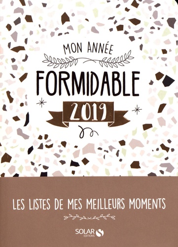 Mon année formidable  Edition 2019