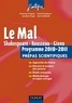 Florence Chapiro et Aurélien Hupé - Le mal - L'épreuve français/philo pour les prépas scientifiques programme 2010-2011.