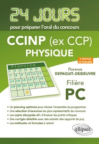 Florence Depaquit-Debieuvre - Physique - Concours CCP, Filière PC.