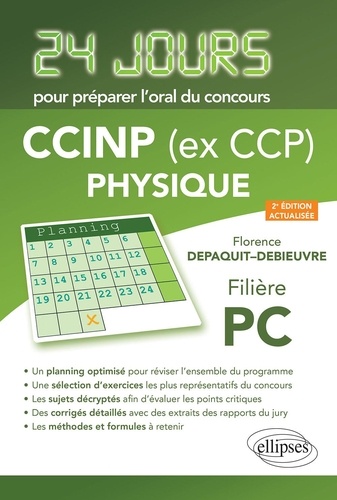 Physique. Concours CCP, Filière PC 2e édition revue et corrigée