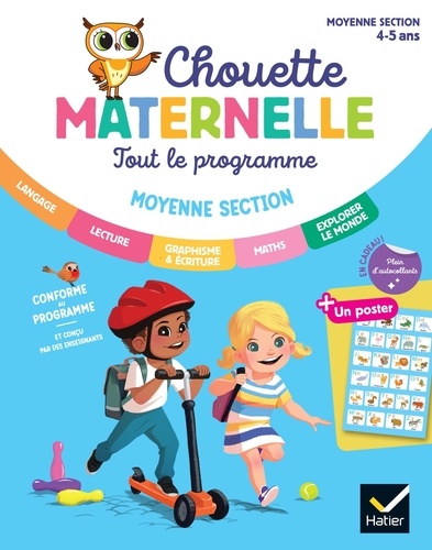 Florence Doutremépuich et Françoise Perraud - Maternelle Tout le programme MS - 4 ans - Chouette  entrainement Tout en un.