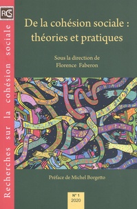 Florence Faberon - De la cohésion sociale : théories et pratiques.