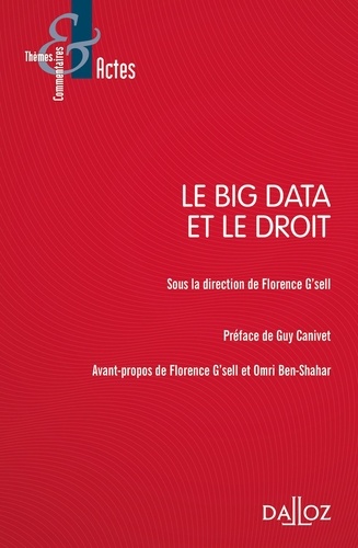 Florence G'Sell - Le Big Data et le droit.