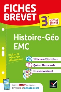 Florence Holstein et Monique Redouté - Fiches brevet Histoire-Géographie EMC 3e Brevet 2022 - fiches de révision & quiz.