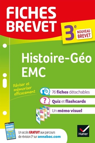 Histoire-Géographie EMC 3e  Edition 2020