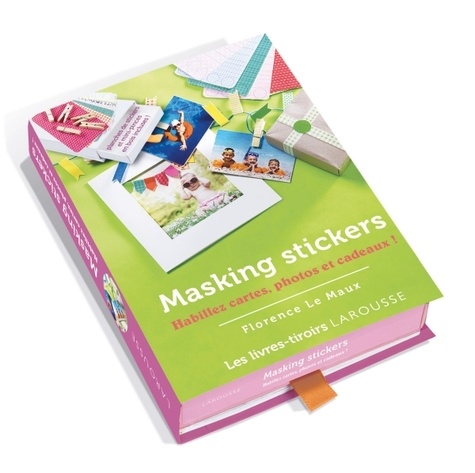 Masking stickers. Habillez cartes, photos et cadeaux !