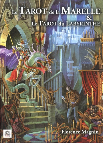 Le tarot de la Marelle. Suivi de Le Tarot du Labyrinthe. Avec deux sets de 78 cartes, un livret et deux tirages d'art format A5