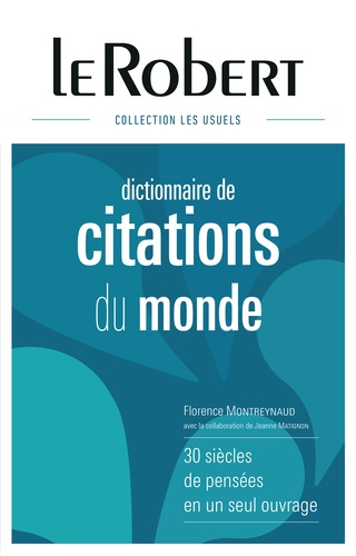 Florence Montreynaud - Dictionnaire de citations du monde.