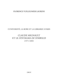 L'Université, la Robe et la librairie à Paris