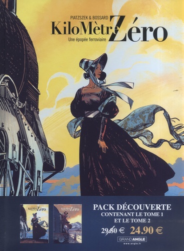 Kilomètre Zéro  Pack découverte en 2 volumes : Tome 1, Une épopée férroiaire ; Tome 2, Les Koechlin, une saga familiale