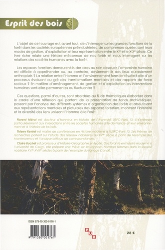 Les forêts européennes. Gestions, exploitations et représentations (XIe-XIXe siècles)