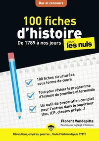 100 fiches d'histoire pour les nuls