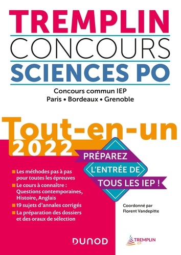 Florent Vandepitte - Tremplin Concours Sciences Po Tout-en-un 2022 - Concours commun IEP, Paris, Bordeaux, Grenoble.