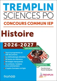 Tremplin Sciences Po Histoire Concours commun