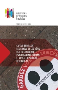 Nouvelles pratiques sociales. Vol. 34 No. 1, 2024