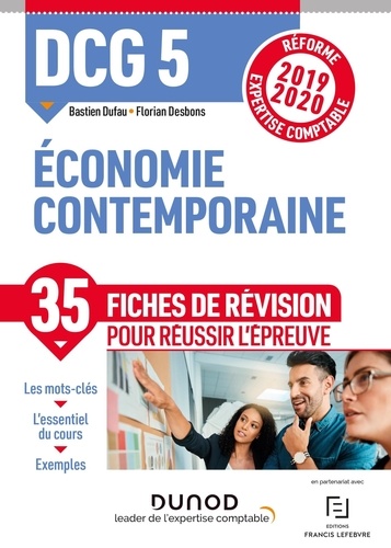 Economie contemporaine DCG 5. Fiches de révision  Edition 2019-2020